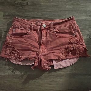 American Eagle High Rise Festival shorts size 4